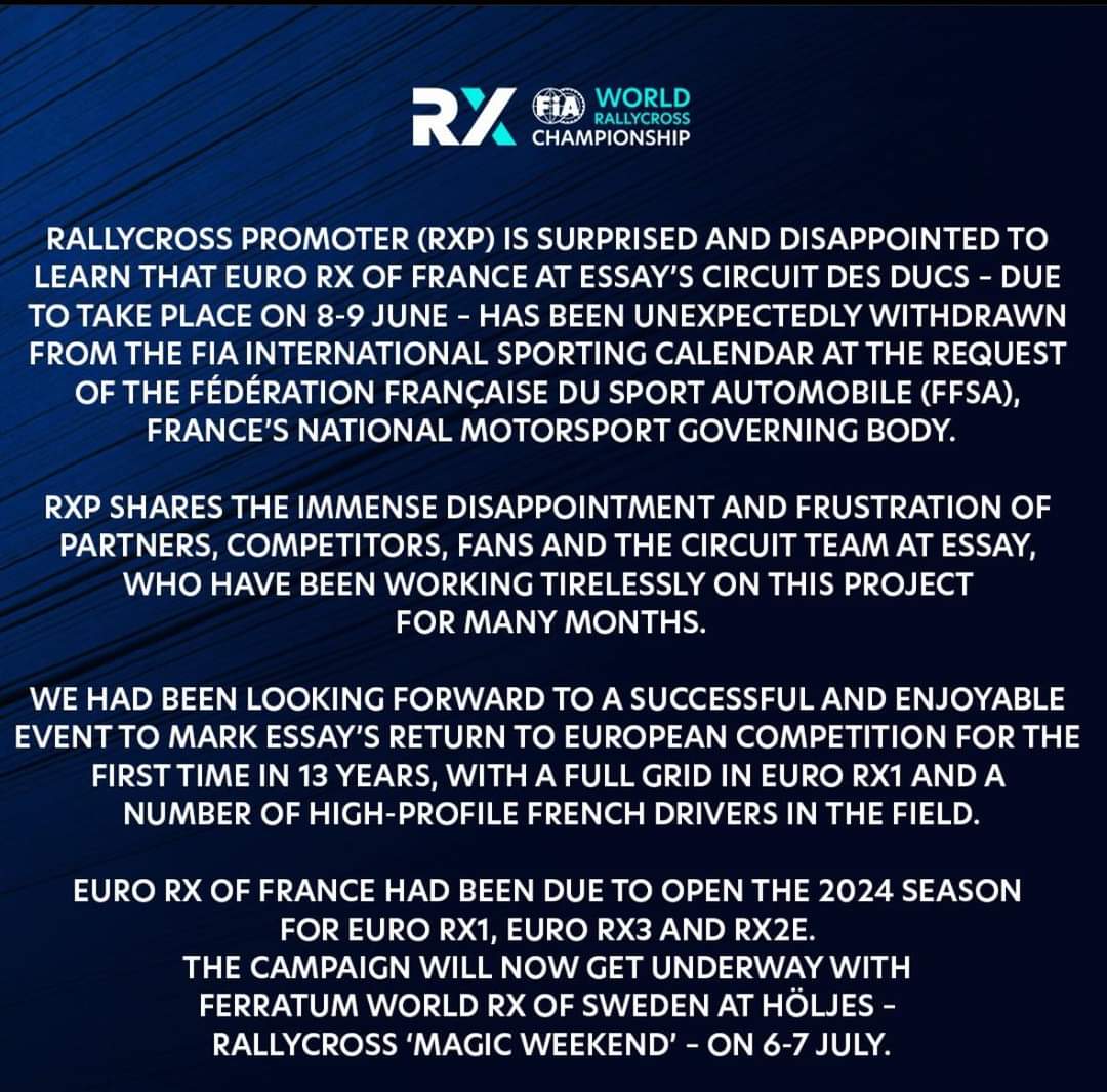 Erneutes Kalender-Drama bei der Rallycross Europameisterschaft